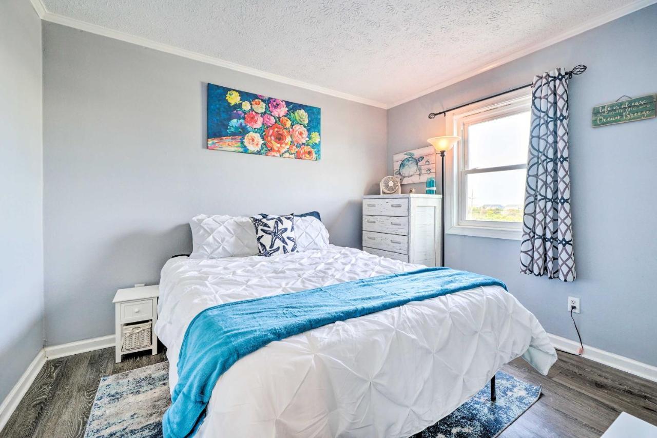 North Topsail Condo - Steps To Beach! North Topsail Beach Bagian luar foto