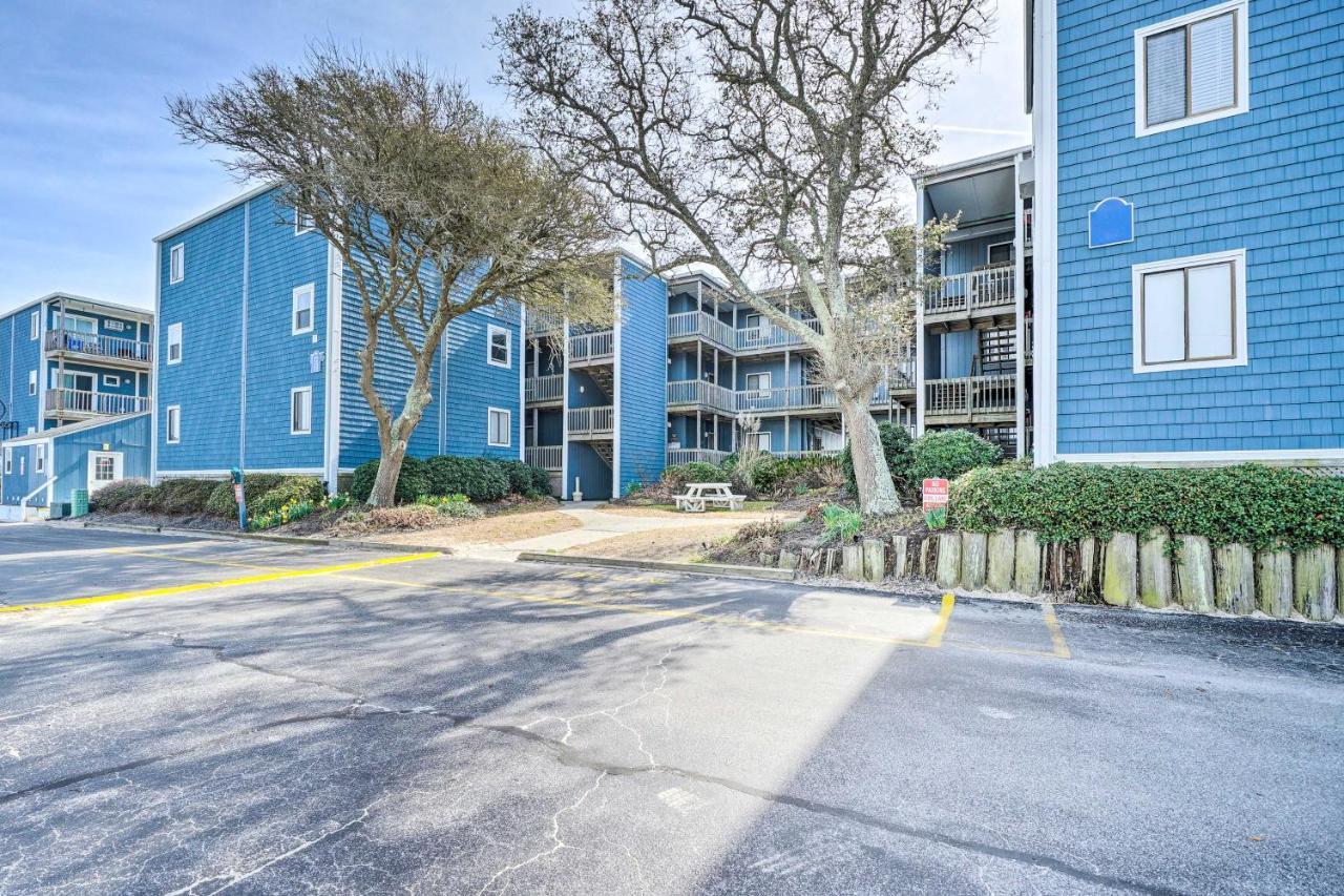 North Topsail Condo - Steps To Beach! North Topsail Beach Bagian luar foto